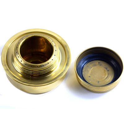 알루미늄 합금 야외 캠핑 미니 알코올 스토브 휴대용 피크닉 스피릿 번어 145mm