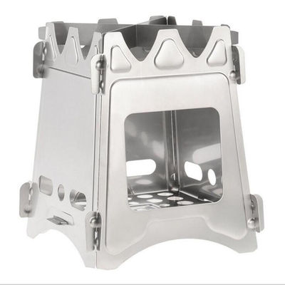 야외 스테인레스 스틸 BBQ 목재 오븐 미니 캠핑 요리 픽닉 접는 오븐