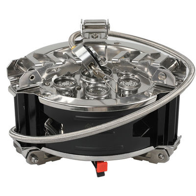 완전 지불 스테인리스 스틸 캠핑 가스 스토브 야외 휴대용 피크닉 스플릿 가스 쿠커