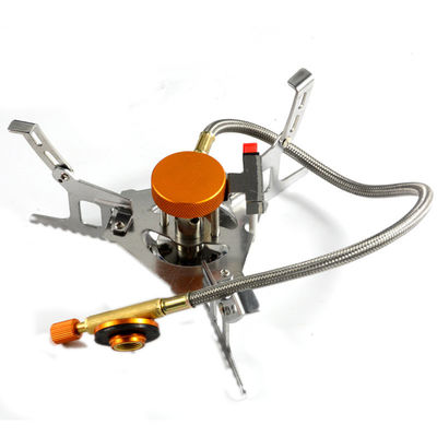 145mm 실버 휴대용 가스 연장기 야외용 휴대용 캠핑 요리 스토브