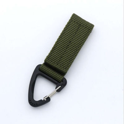 65x25mm 나일론 카라빈어 키 체인 스트랩 키 홀더 야외 활동을위한 완벽한