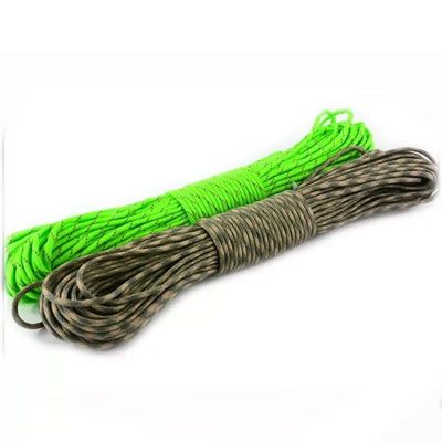 타입iii 550 폴리에스터 4mm 파라코드 7 인어 스트랜드 100FT