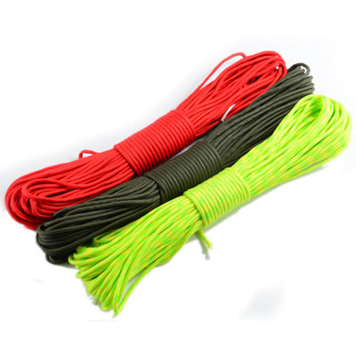 타입iii 550 폴리에스터 4mm 파라코드 7 인어 스트랜드 100FT