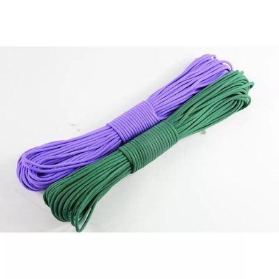 100FT 4mm 7 코어 낙하산 코드 생존 폴리에스터 550 파라코드 로프 및 다재다능