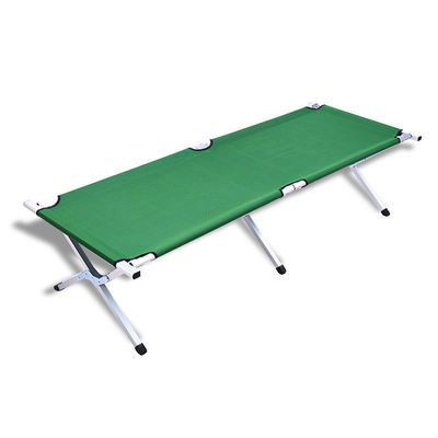 커스터마이즈 190X62X42cm 야외 알루미늄 접이식 침대 600d 옥스퍼드 캠핑 접이식 침대