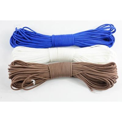 100ft 타입 III 7 스트랜드 4mm 550 파라코드 낙하산 코드 라니어드 로프 포커링