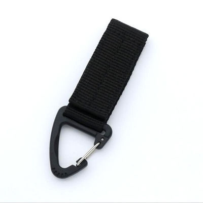 65x25mm 나일론 전술 카라바이너 라니어드 스트랩 키chain 환불 30 일 이내에
