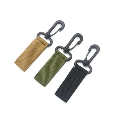커스텀 폴리에스터 키 체인 라니어드 카라바이너 키 홀더 야외 캠핑에 필수