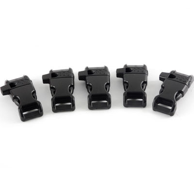 15mm 구부러진 사이드 릴리스 패라코드 휘파람  Buckle in Package 크기 3.00cm * 2.00cm * 0.50cm