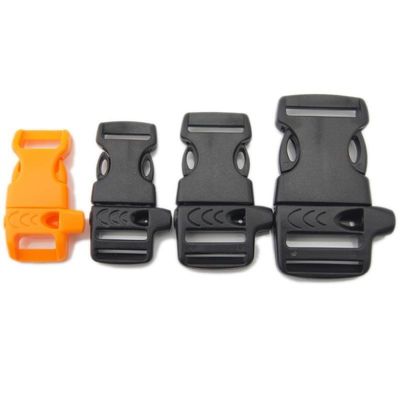 15mm 구부러진 사이드 릴리스 패라코드 휘파람  Buckle in Package 크기 3.00cm * 2.00cm * 0.50cm