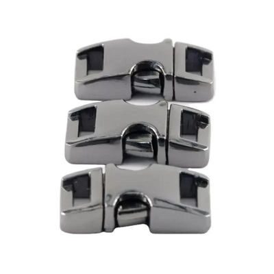은 3/8&quot; 금속 측면 풀리  Buckle Paracord 팔찌 30 일 환불 보증