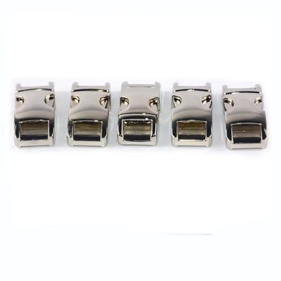 은 3/8&quot; 금속 측면 풀리  Buckle Paracord 팔찌 30 일 환불 보증