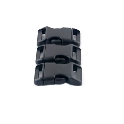 커브드 패라코드 Buckle 가벼운 20mm 플라스틱 급속한 측면 방출 Buckle 배낭