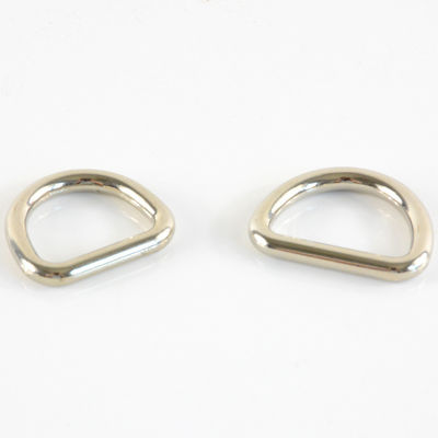 패키지 크기 3.00cm * 2.00cm * 0.50cm 은 금속 D 반지 트리 글라이드 슬라이더 20mm 25mm
