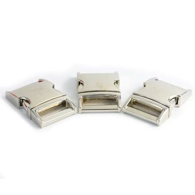 사이드 릴리스 스타일 금속 개 목걸이 합금 구부러진 빠른 릴리스 Buckle 5/8 &quot;US 1/Piece