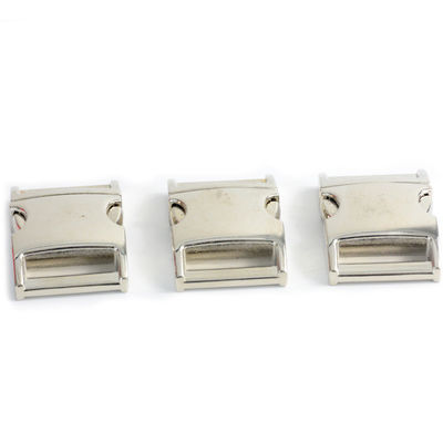 사이드 릴리스 스타일 금속 개 목걸이 합금 구부러진 빠른 릴리스 Buckle 5/8 &quot;US 1/Piece