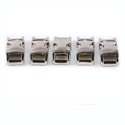 진크 합금 금속 측면 릴리스 Buckle 10mm Paracord 패키지 크기 2.50cm * 1.40cm * 0.80cm