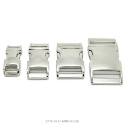 진크 합금 금속 측면 릴리스 Buckle 10mm Paracord 패키지 크기 2.50cm * 1.40cm * 0.80cm
